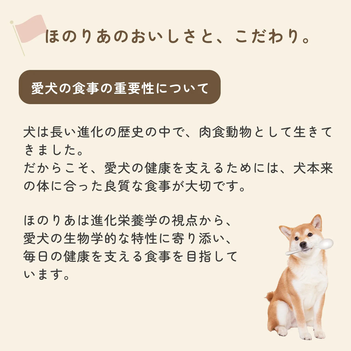 ほのりあドッグフード(全年齢) お試し品100g